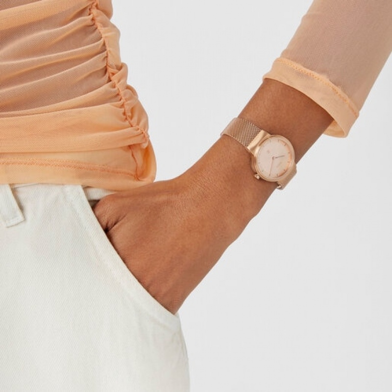 Tous Steel Rond Mesh Uhren Rosa Gold | Österreich-PUHMVF970