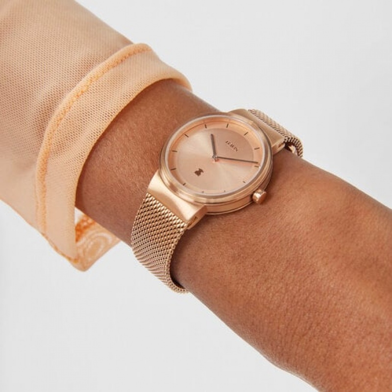 Tous Steel Rond Mesh Uhren Rosa Gold | Österreich-PUHMVF970
