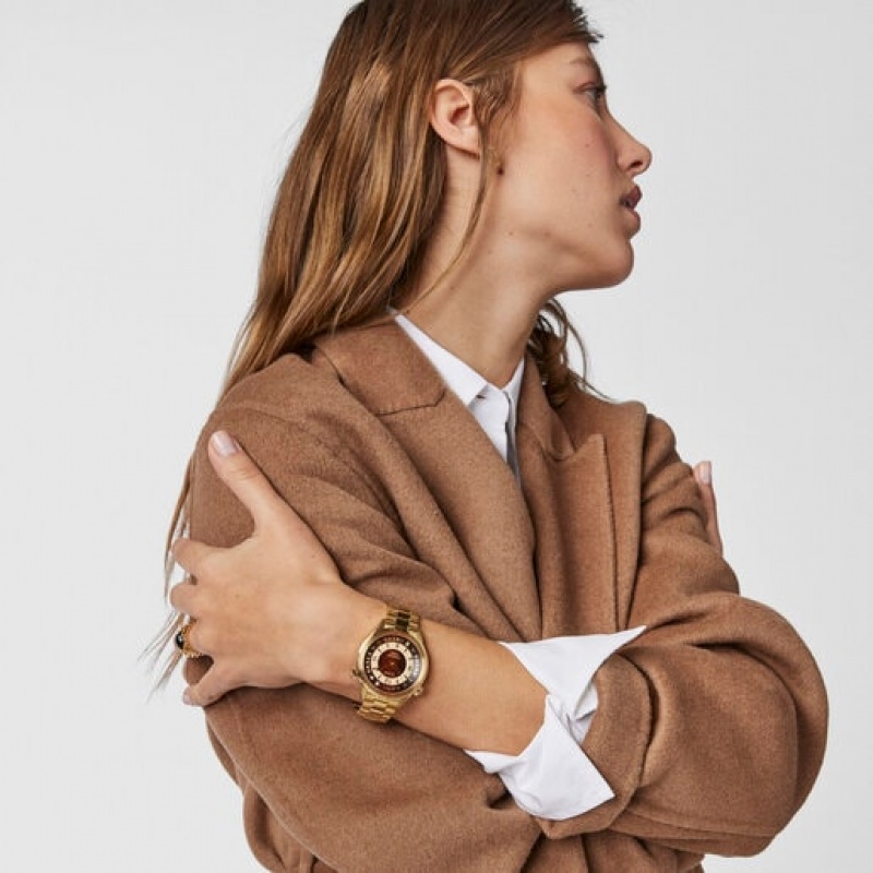 Tous Steel Tender Time With Rotating Bevel Uhren Gold | Österreich-OYGKMH067
