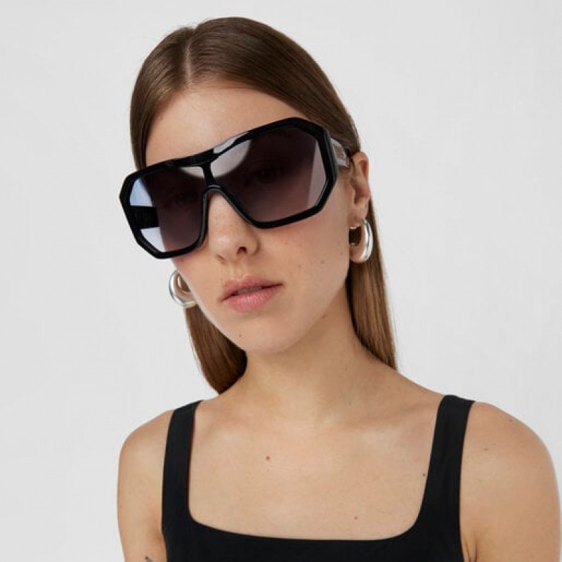 Tous Studs Mask Sonnenbrille Schwarz | Österreich-BEIZRF324
