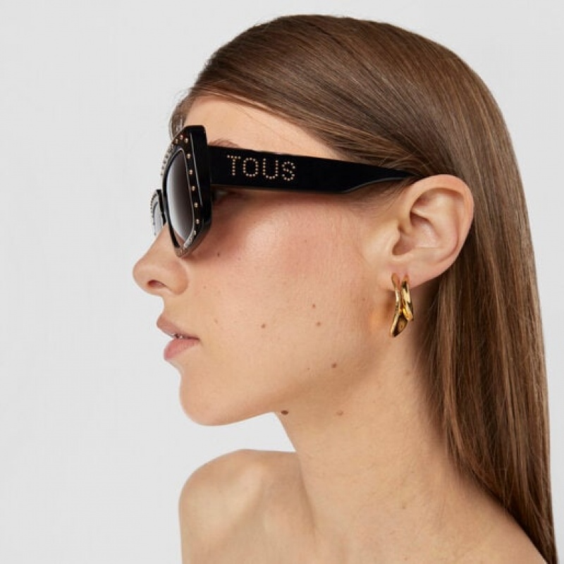 Tous Studs Sonnenbrille Schwarz | Österreich-MYOWTN538