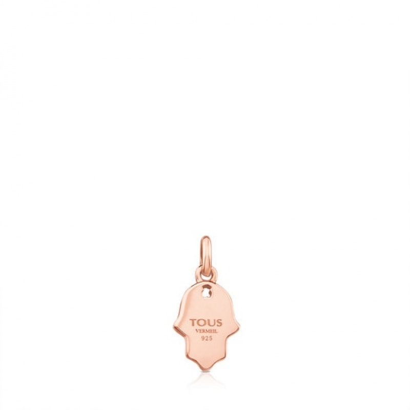 Tous Super Power With Malachite Anhänger Rosa Gold | Österreich-UVXAGS895