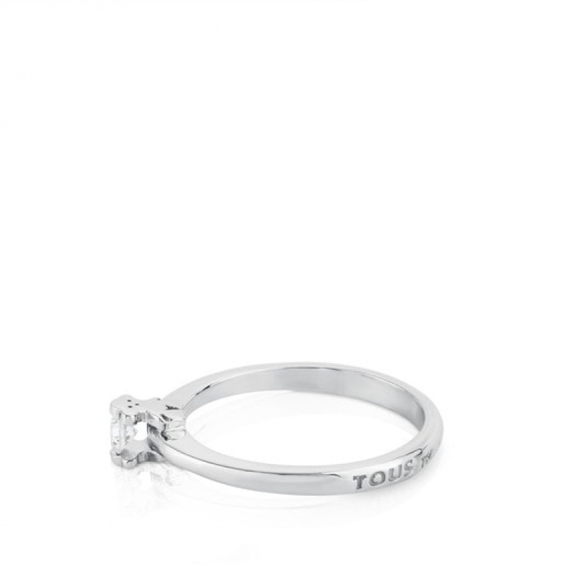 Tous Sweet Diamonds Ring Silber | Österreich-SCMGBN287