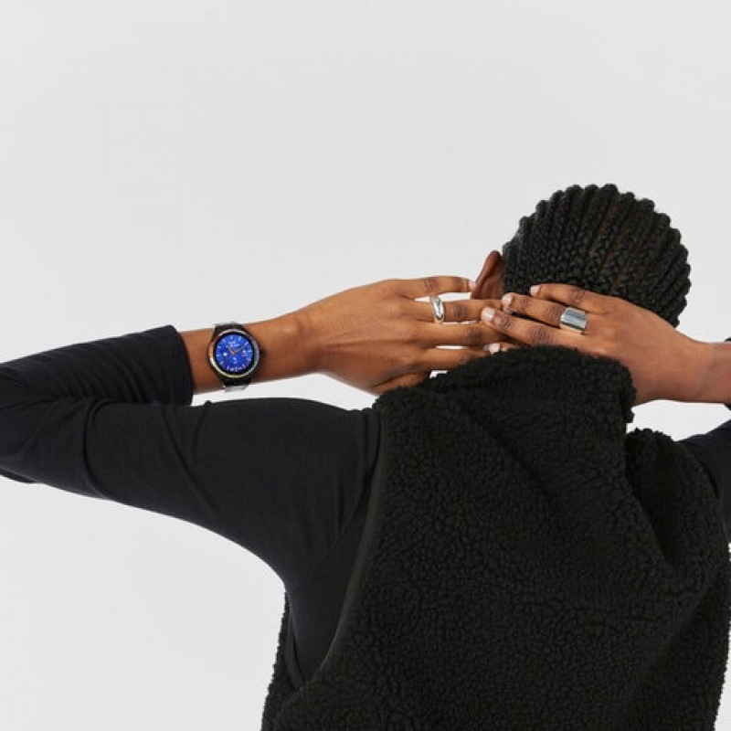 Tous T Shine Connect With Steel Wristband With Rainbow Cubic Zirconias Smartwatches Schwarz | Österreich-MTLRJU894
