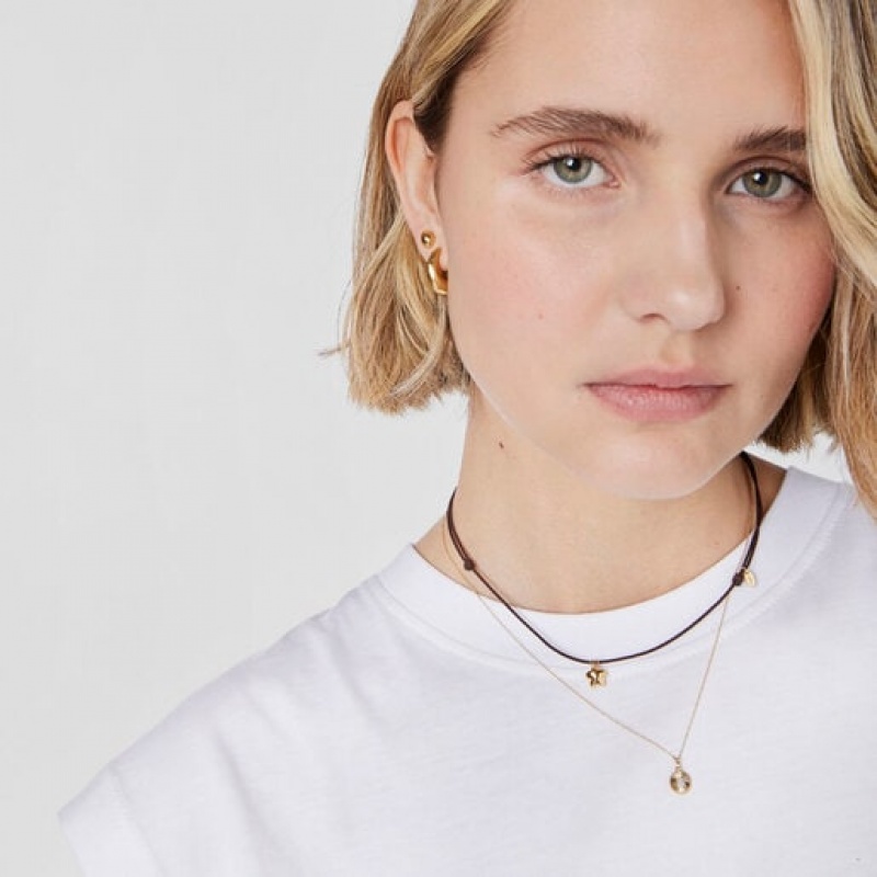 Tous Teardrop Balloon Ohrringe Gold | Österreich-UXJFLD318