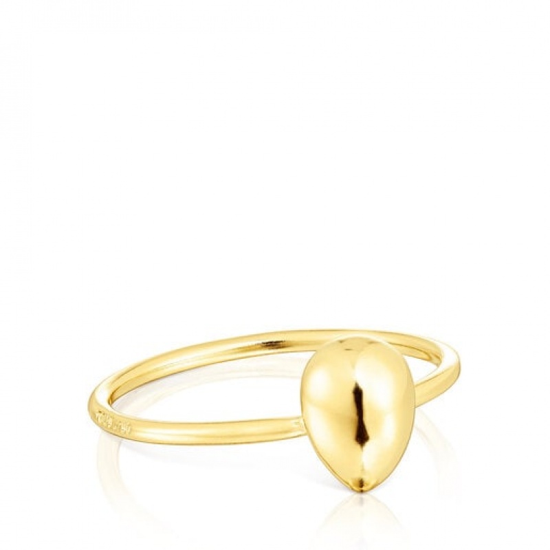 Tous Teardrop Balloon Ring Gold | Österreich-HWOPGB681