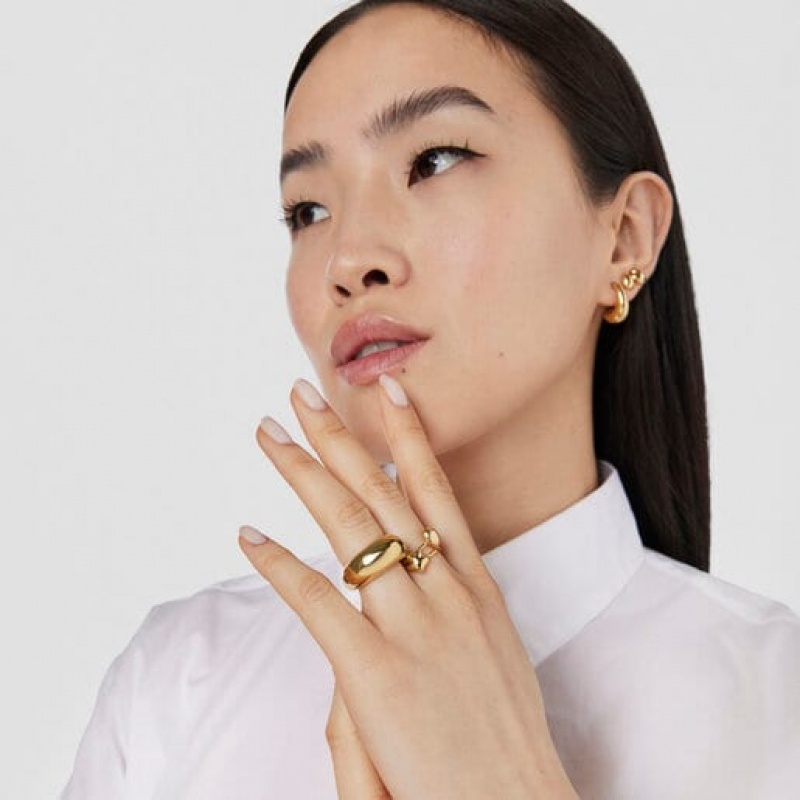 Tous Teardrop Balloon Ring Gold | Österreich-HWOPGB681