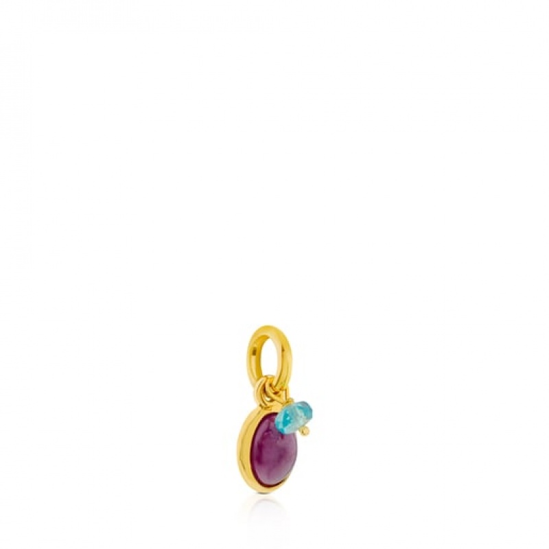 Tous Tiny With Ruby Anhänger Gold | Österreich-IDOHXP548