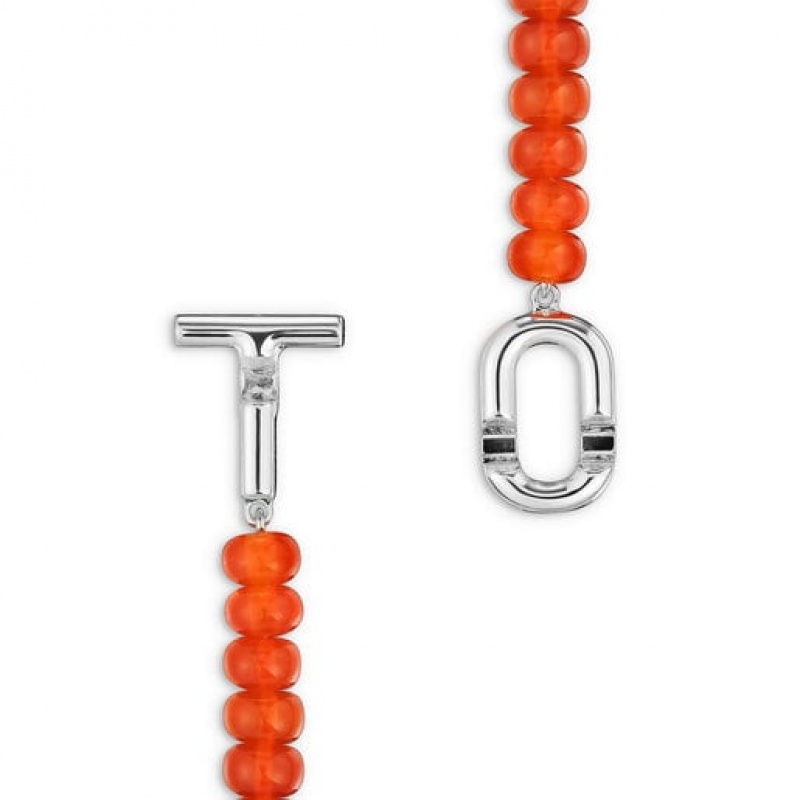 Tous Treated Chalcedony Manifesto Halskette Orange | Österreich-KOZRIA905