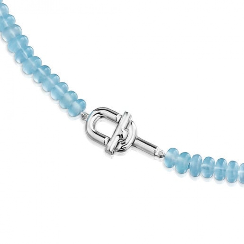 Tous Treated Chalcedony Manifesto Halskette Hellblau | Österreich-POVLGH370