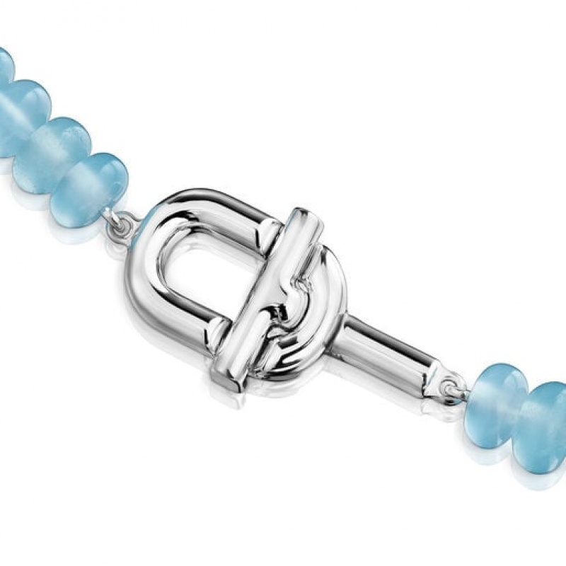 Tous Treated Chalcedony Manifesto Halskette Hellblau | Österreich-POVLGH370
