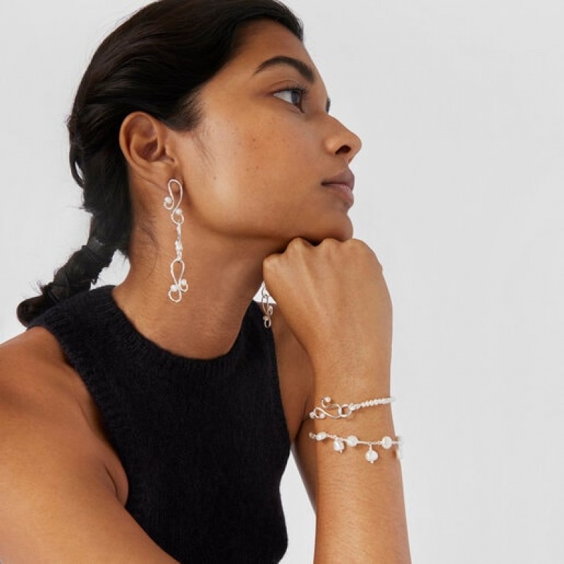 Tous Tsuri Cultured Pearl Armband Silber | Österreich-ECJUHK098