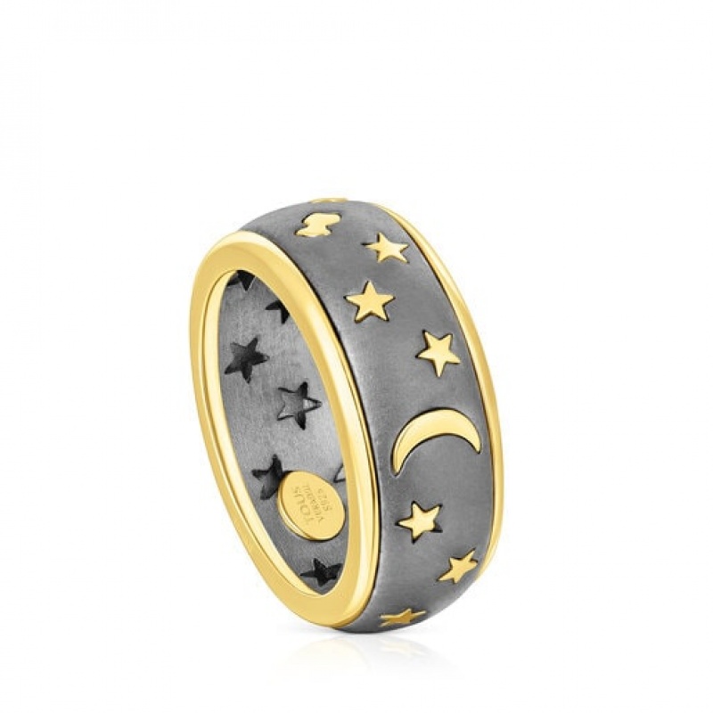 Tous Twiling Ring Gold Schwarz | Österreich-NEMCOH134