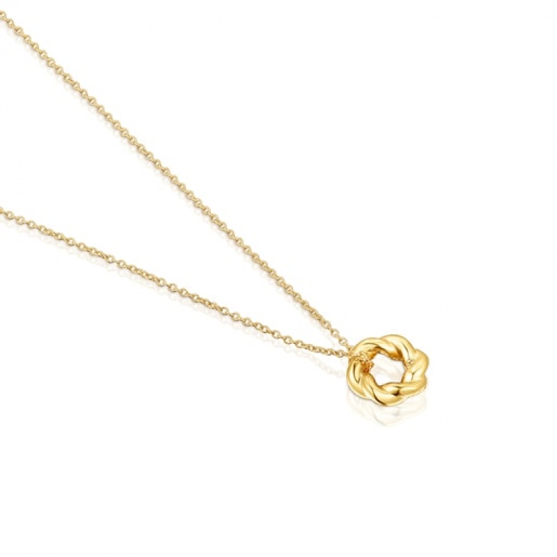 Tous Twisted Halskette Gold | Österreich-BZNJMQ714