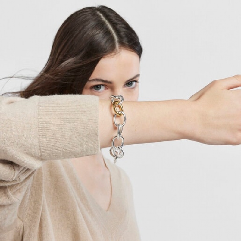 Tous Two-tone Hav Ring Armband Silber Gold | Österreich-KNJIEZ782