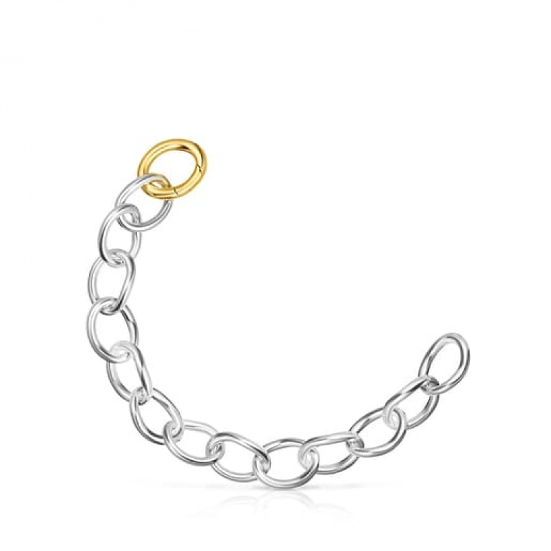 Tous Two-tone Hav Ring Armband Silber Gold | Österreich-KNJIEZ782