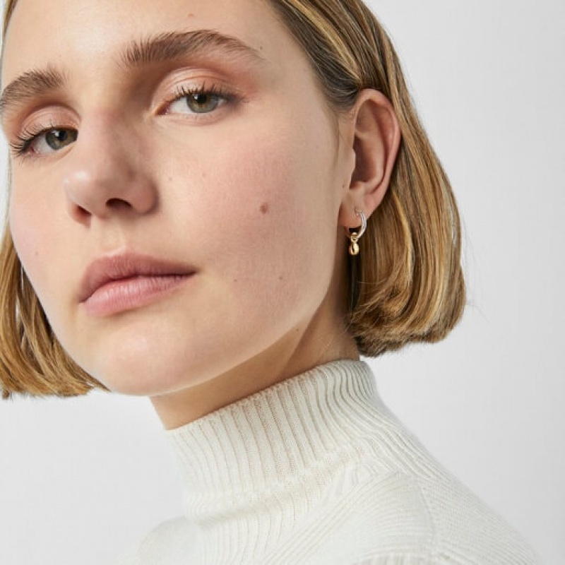 Tous Two-tone Joy Bits Hoop Anhänger Gold Silber | Österreich-RXDJIB169