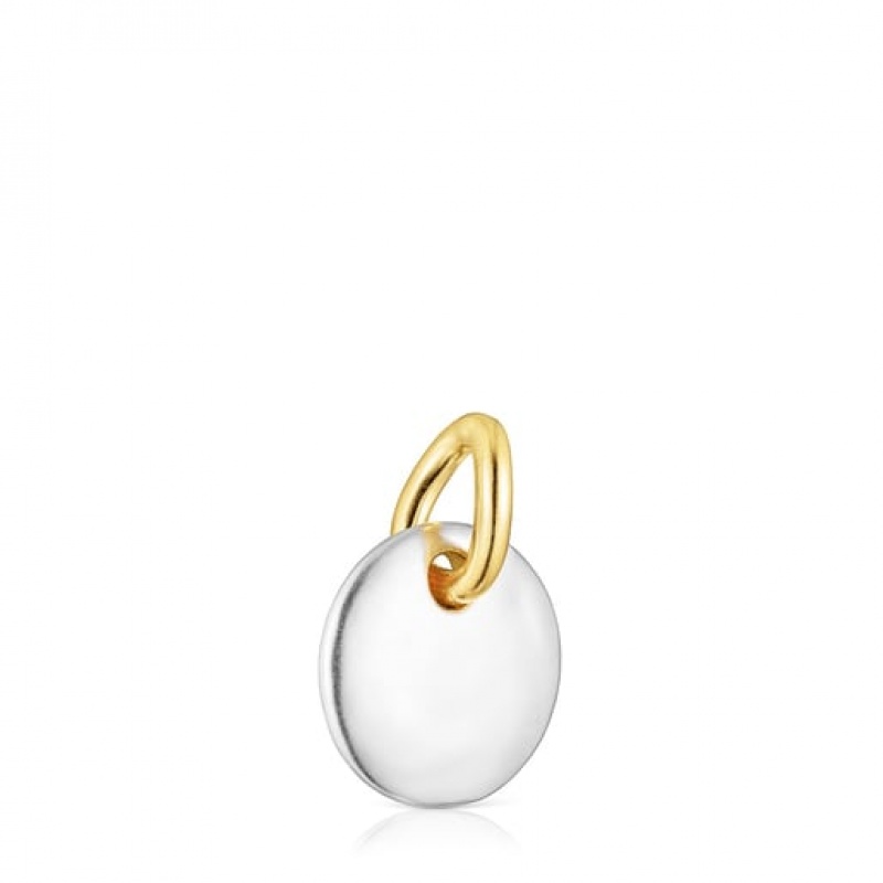 Tous Two-tone Luah Luna Anhänger Gold Silber | Österreich-QMJKXG587