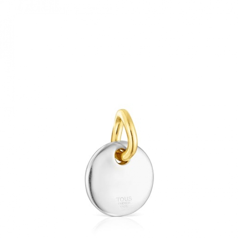 Tous Two-tone Luah Luna Anhänger Gold Silber | Österreich-QMJKXG587