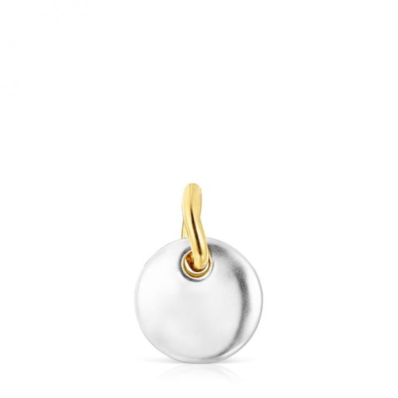 Tous Two-tone Luah Luna Anhänger Gold Silber | Österreich-QMJKXG587