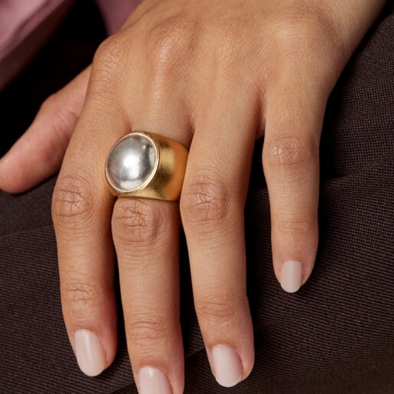 Tous Two-tone Luah Luna Ring Gold | Österreich-PSDYTZ564