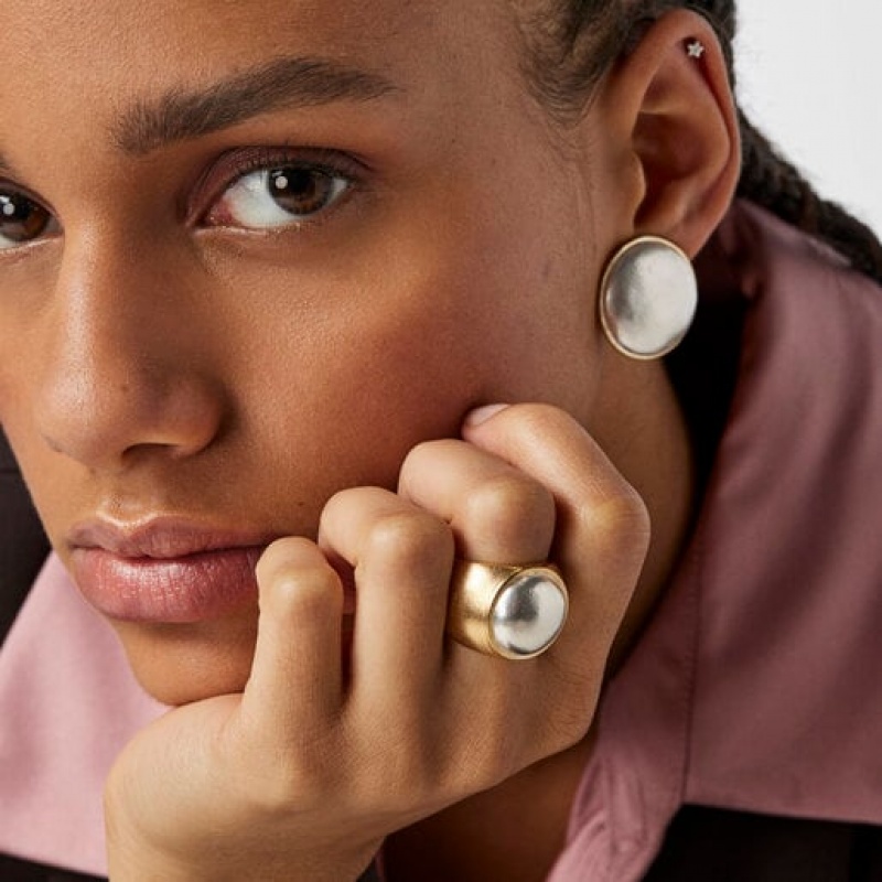 Tous Two-tone Luah Luna Ring Gold | Österreich-PSDYTZ564