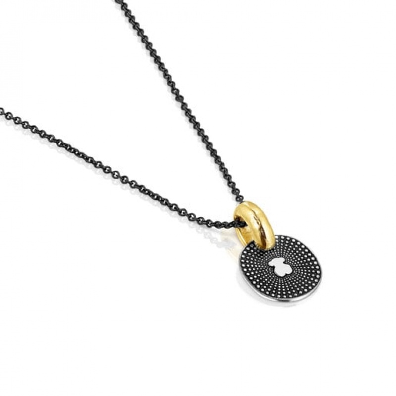 Tous Two-tone Oursin Halskette Gold | Österreich-LYNEQC523