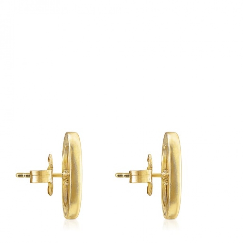 Tous Two-tone Oursin Ohrringe Gold | Österreich-AKCOWY273