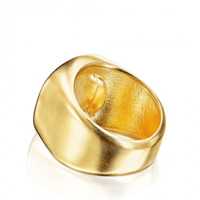 Tous Two-tone Oursin Ring Gold | Österreich-XJBHZG420