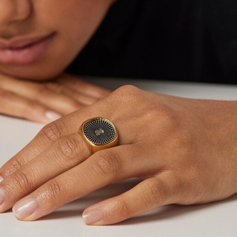 Tous Two-tone Oursin Ring Gold | Österreich-XJBHZG420