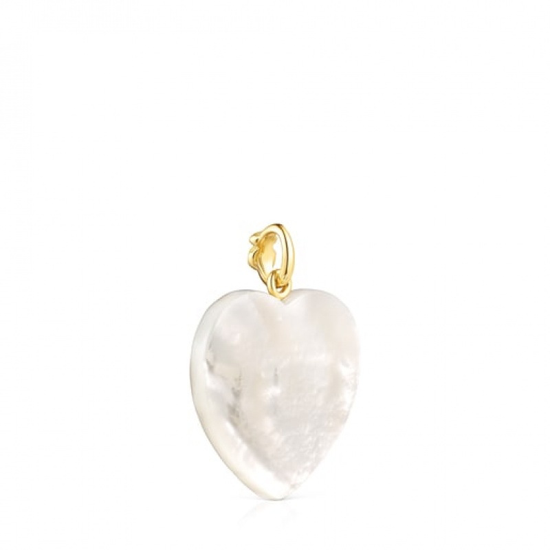 Tous Valentines Day Heart With Mother-of-pearl Anhänger Gold | Österreich-YZMQJF097