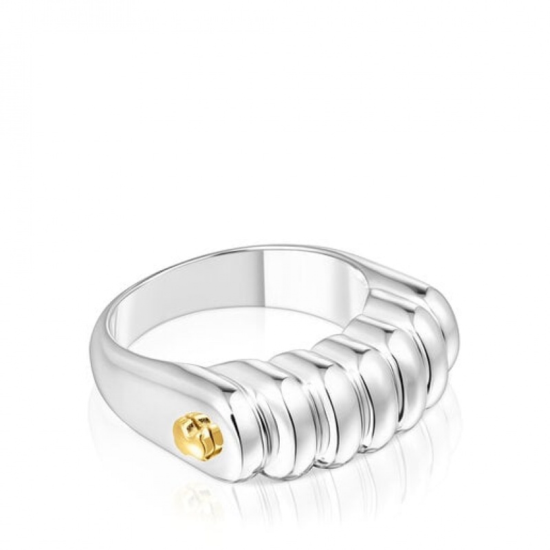 Tous Virtual Garden Bar Ring Silber | Österreich-DVYZKI701