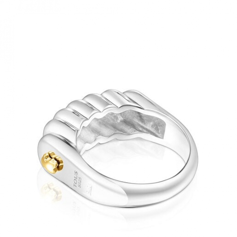 Tous Virtual Garden Bar Ring Silber | Österreich-DVYZKI701