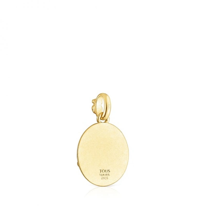 Tous Virtual garden Medallion Anhänger Gold | Österreich-CBYSMH574