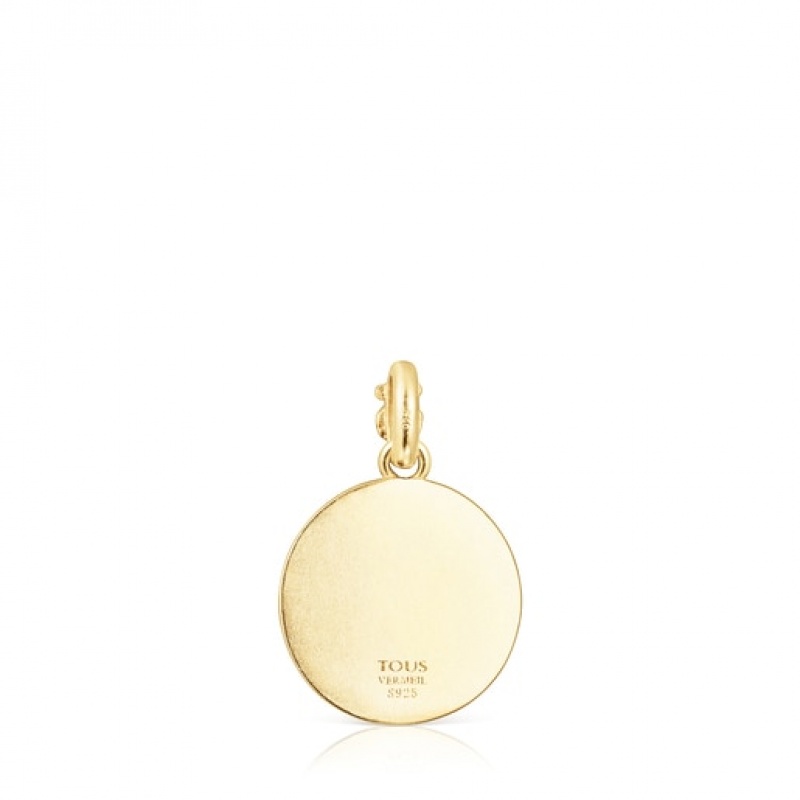 Tous Virtual garden Medallion Anhänger Gold | Österreich-CBYSMH574