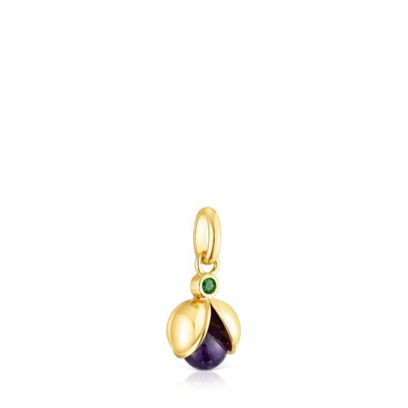 Tous Virtual garden With Amethyst Anhänger Gold | Österreich-FRHGBN261