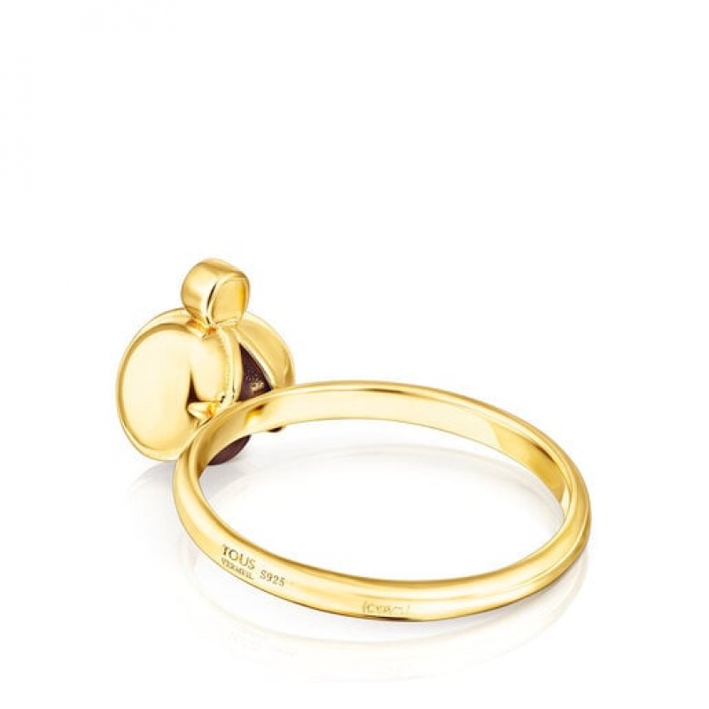 Tous Virtual garden With Amethyst Ring Gold | Österreich-RESMQO704