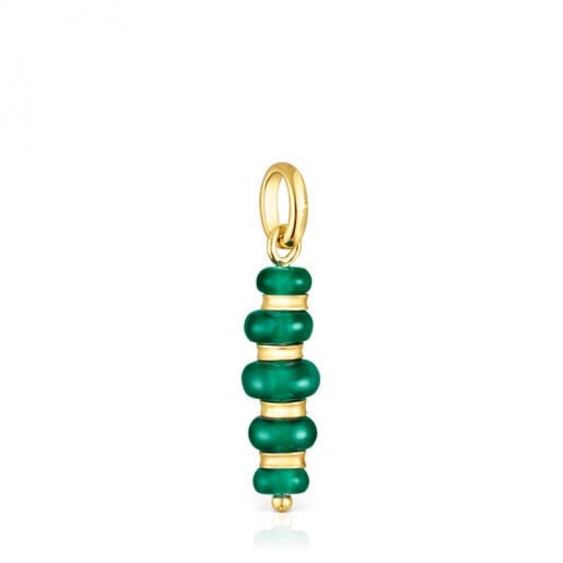Tous Virtual garden With Chalcedony Anhänger Gold | Österreich-OZDBUX204
