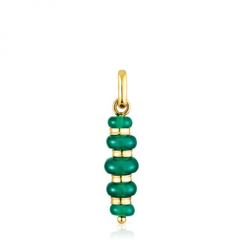 Tous Virtual garden With Chalcedony Anhänger Gold | Österreich-OZDBUX204