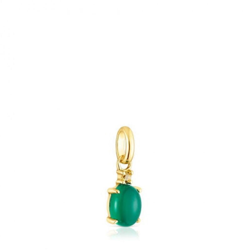 Tous Virtual garden With Chalcedony Anhänger Gold | Österreich-MBOZVW947