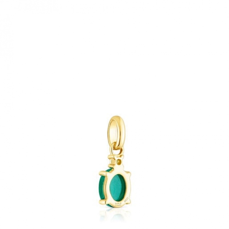 Tous Virtual garden With Chalcedony Anhänger Gold | Österreich-MBOZVW947