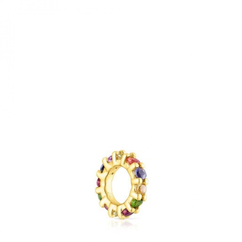 Tous Virtual garden With Gemstones Anhänger Gold | Österreich-SWYVOB729