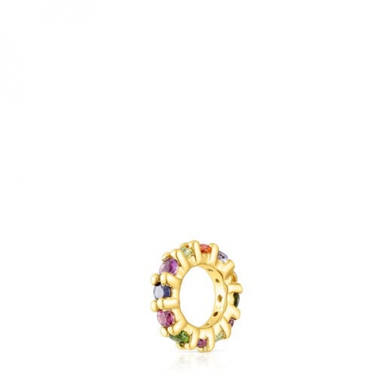 Tous Virtual garden With Gemstones Anhänger Gold | Österreich-SWYVOB729