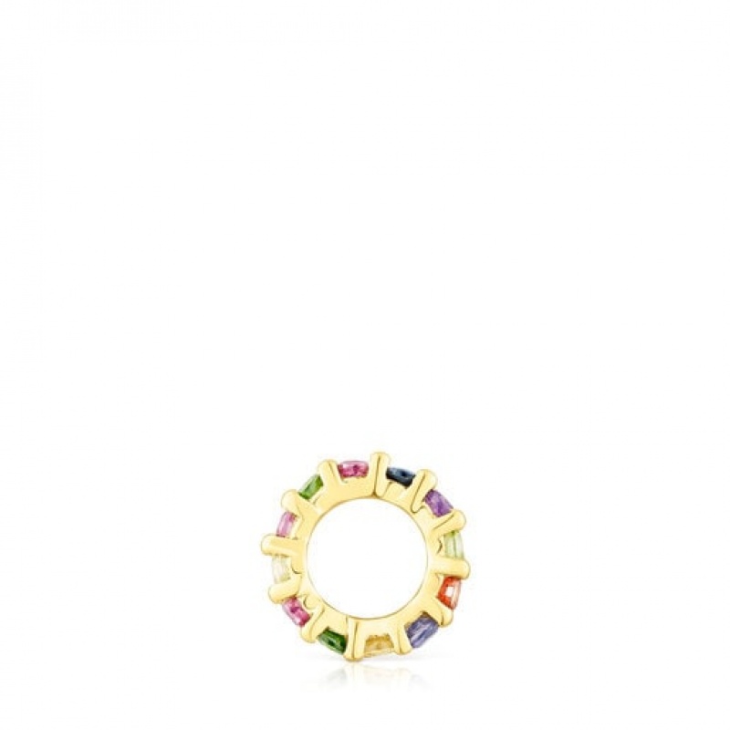 Tous Virtual garden With Gemstones Anhänger Gold | Österreich-SWYVOB729