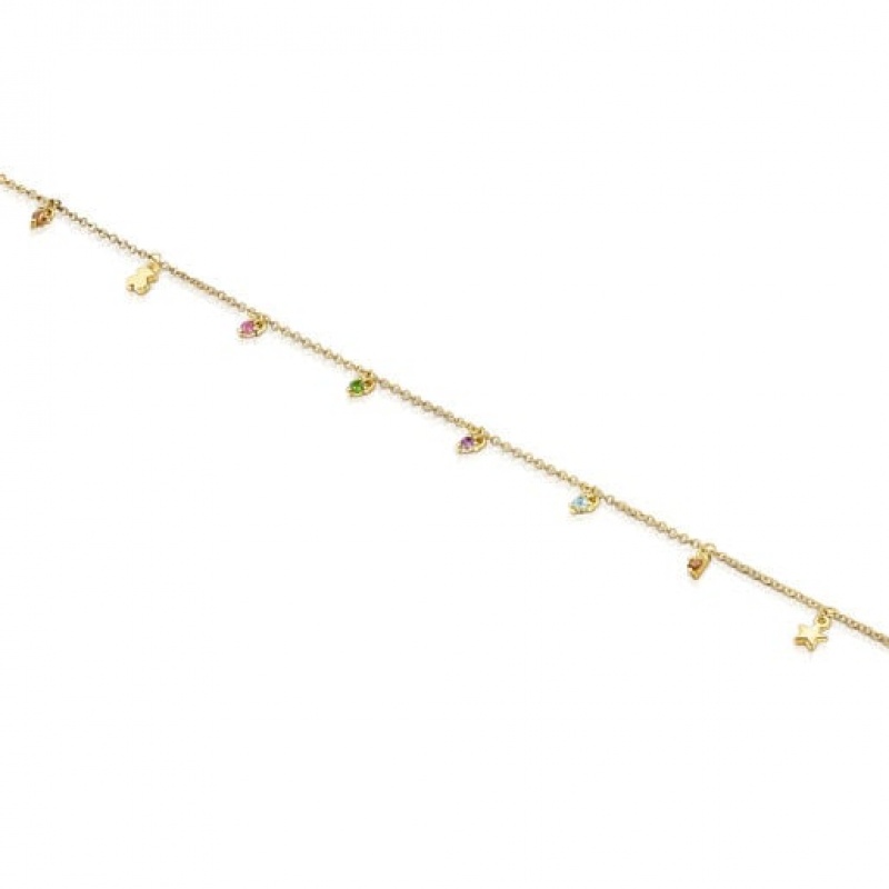 Tous Virtual garden With Gemstones Armband Gold | Österreich-NDQIZB921