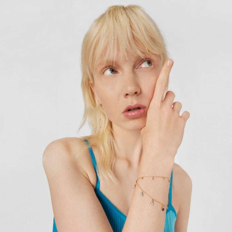 Tous Virtual garden With Gemstones Armband Gold | Österreich-NDQIZB921