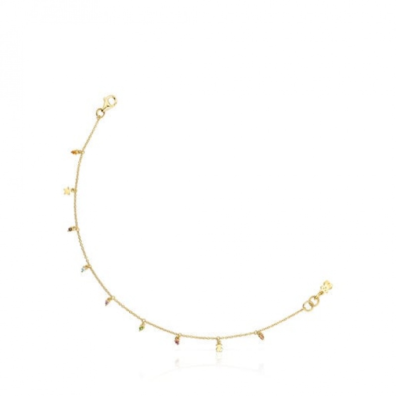 Tous Virtual garden With Gemstones Armband Gold | Österreich-NDQIZB921