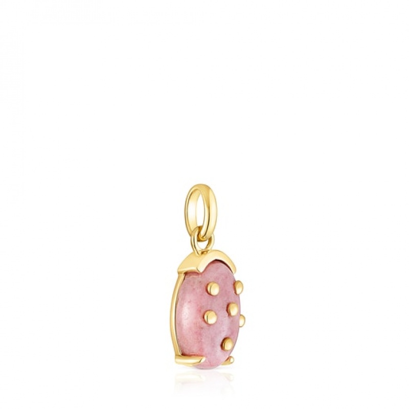 Tous Virtual garden With Rhodonite Anhänger Gold | Österreich-QZMXAI702