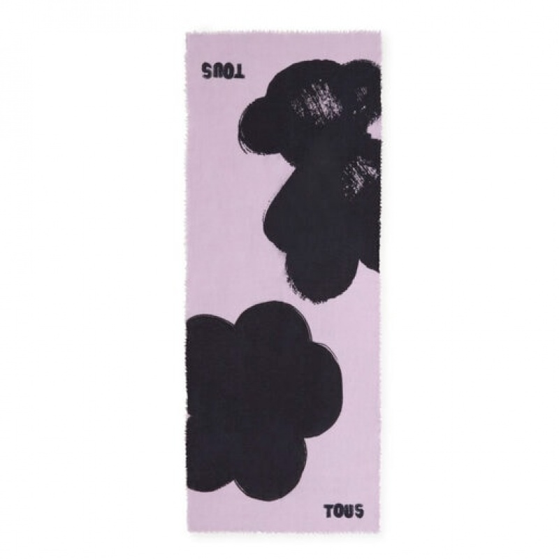 Tous Wolle Gummies Foulards Lila | Österreich-TAJWEZ591