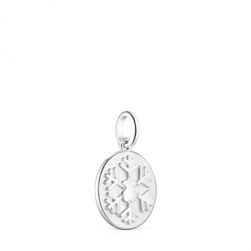 Tous Xmas Kollektion Snowflake Anhänger Silber | Österreich-NORCBJ637